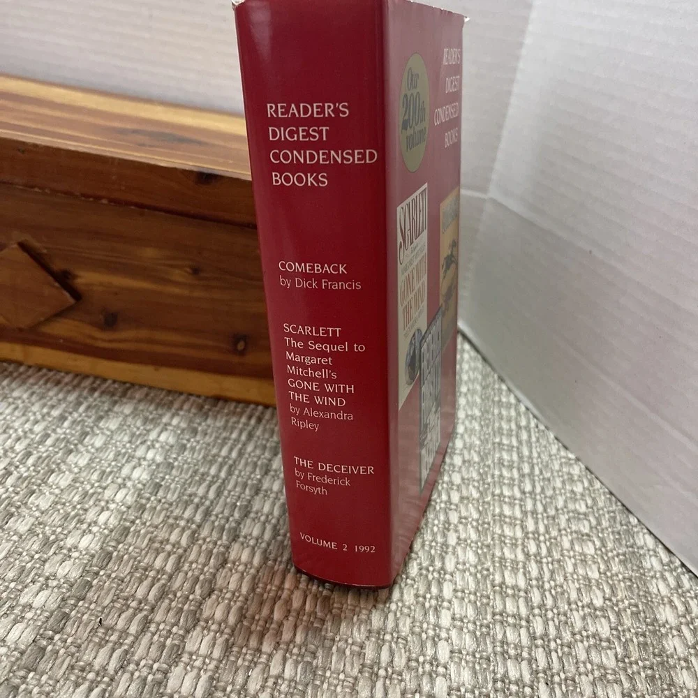 Reader's Digest Condensed‎ Books 200th Vol Scarlett Forsyth Francis